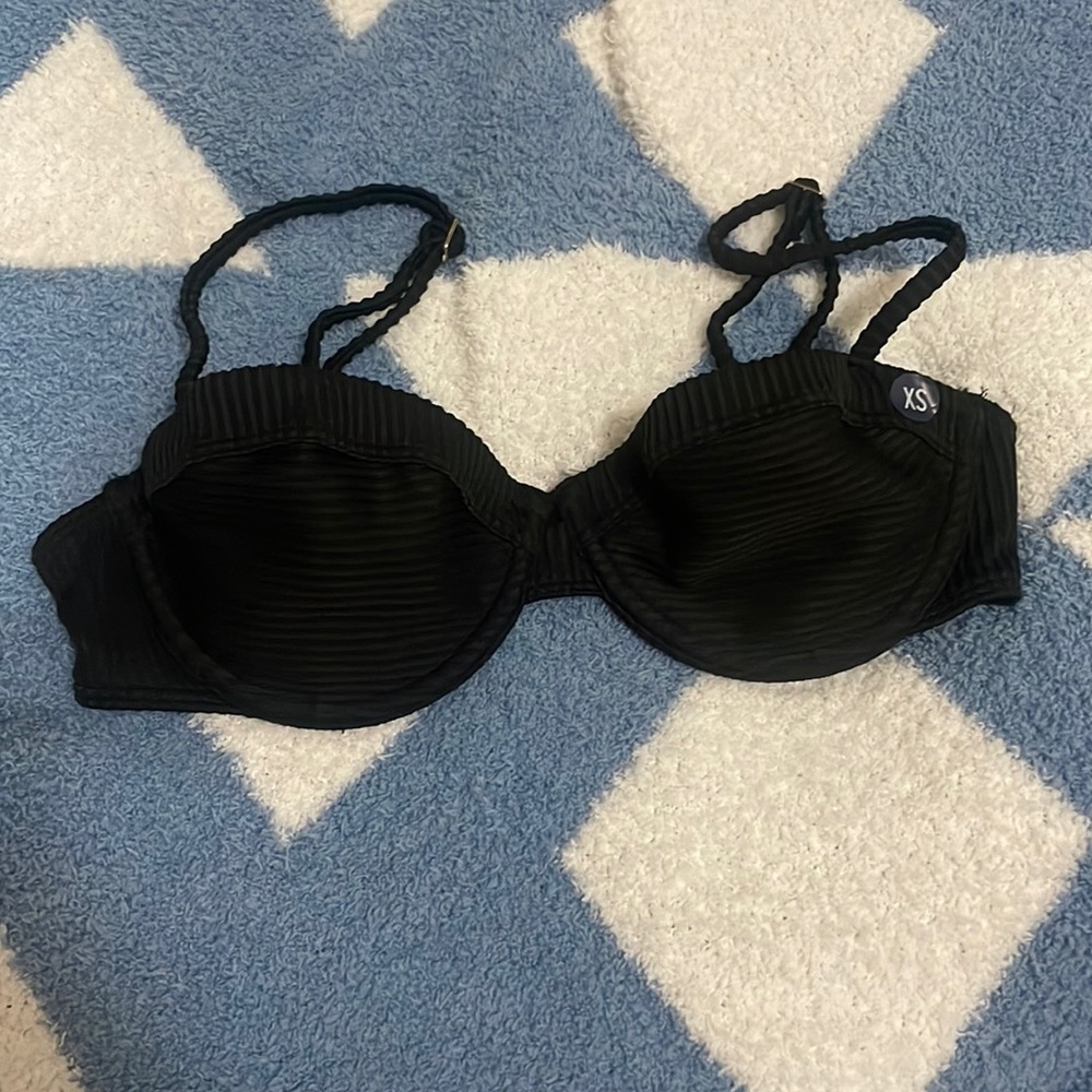 Black Hollister bikini top